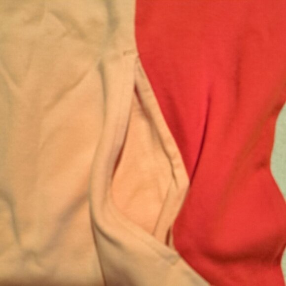 Tea Collection girls size 12 red & pink dress, has front pouch pocket - Picture 4 of 6